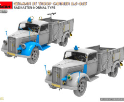 1:35 German 3t Troop Carrier 3,6-36S Radkasten-Normal-Type
