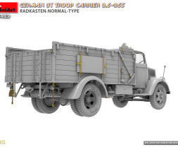 1:35 German 3t Troop Carrier 3,6-36S Radkasten-Normal-Type