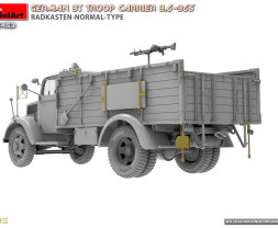 1:35 German 3t Troop Carrier 3,6-36S Radkasten-Normal-Type