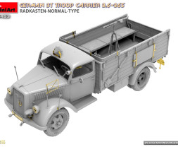 1:35 German 3t Troop Carrier 3,6-36S Radkasten-Normal-Type