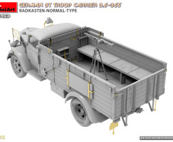 1:35 German 3t Troop Carrier 3,6-36S Radkasten-Normal-Type
