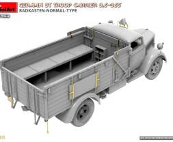 1:35 German 3t Troop Carrier 3,6-36S Radkasten-Normal-Type