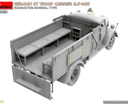 1:35 German 3t Troop Carrier 3,6-36S Radkasten-Normal-Type