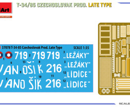 1:35 T-34-85 Czechoslovak Late Production