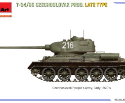 1:35 T-34-85 Czechoslovak Late Production