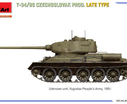 1:35 T-34-85 Czechoslovak Late Production