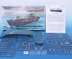 1:72 Kriegsfischkutter „WWII German Patrol and Minesweeper Ship“