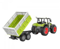 1:24 RC traktor Claas s přívěsem