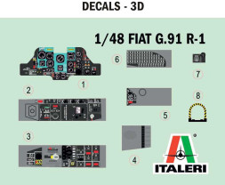 1:48 Fiat G.91R1/R3 „Gina“