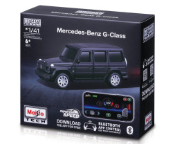 1:41 RC autíčko Maisto Mercedes G-Class Grey (Bluetooth Car)