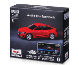 1:41 RC autíčko Maisto Audi A3 e-tron Red (Bluetooth Car)