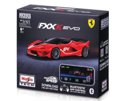 1:41 RC autíčko Ferrari FXX-K EVO Red (Bluetooth Car)