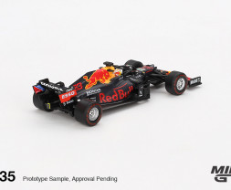 1:64 Red Bull RB16B #33 Max Verstappen 2021 Abu Dhabi Grand Prix Winner