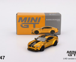 1:64 LB-WORKS FORD MUSTANG LB Gold