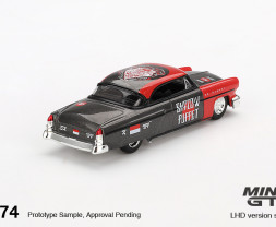 1:64 Lincoln Capri Hot Rod 1954 ″Shadow Puppet″ MINI GT x MIZU Diecast 2024