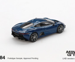 1:64 Jaguar C-X75 Blue 
