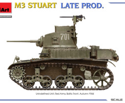 1:35 M3 Stuart Late Production w/ Interior Kit