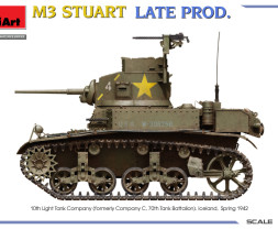 1:35 M3 Stuart Late Production w/ Interior Kit