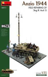 1:35 Anzio 1944: Field Repairing StuG III Ausf.G