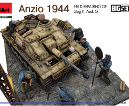 1:35 Anzio 1944: Field Repairing StuG III Ausf.G