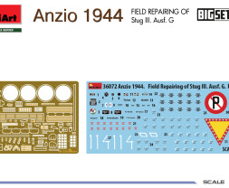 1:35 Anzio 1944: Field Repairing StuG III Ausf.G