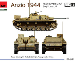 1:35 Anzio 1944: Field Repairing StuG III Ausf.G