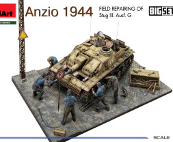 1:35 Anzio 1944: Field Repairing StuG III Ausf.G