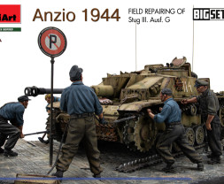1:35 Anzio 1944: Field Repairing StuG III Ausf.G