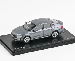 1:43 Škoda Octavia IV (2020) - Šedá Graphite Metalíza