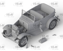 1:24 Ford A Gangster Car