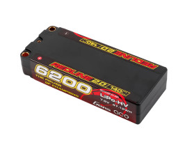 GENS ACE LiPo Redline Series 2.0 - 2S 6200mAh 7,6V High Voltage 2S1P (140C)