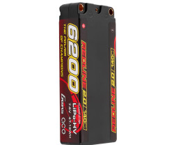 GENS ACE LiPo Redline Series 2.0 - 2S 6200mAh 7,6V High Voltage 2S1P (140C)