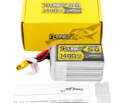 GENS ACE LIPO TATTU R-Line FPV serie - 6S 1480mAh 22,2V 6S1P (150C) Version 5.0