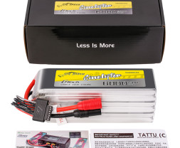 Gens ace G-Tech LiPo - 6S 6000mAh 22,2V 6S1P (150C) AS150 Plug