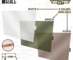 Miniature Camouflage Nets – maskovací síť zelená 1:35