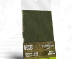 Miniature Camouflage Nets – maskovací síť zelená 1:35