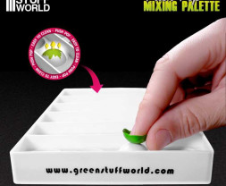Flexibilní míchací paleta Push-Pop Green Stuff World