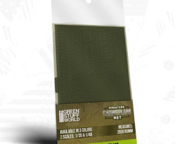 Miniature Camouflage Nets – maskovací síť zelená 1:48