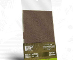 Miniature Camouflage Nets – maskovací síť khaki 1:48