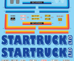 1:24 Scania 142H 6x2 Canvas 