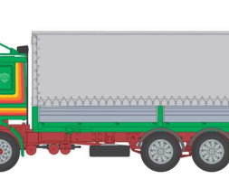1:24 Scania 142H 6x2 Canvas 