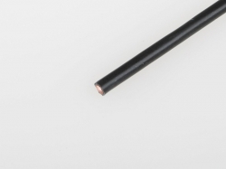 Náhled produktu - Silikonový kabel 2,5 mm černý, cena za 1 m