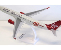 1:200 Airbus A330-941 Virgin Atlantic Airways ″2010s″ Colors w. ″40th Birthday″ sticker. Named ″Ruby Rebel″