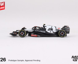 1:64 AlphaTauri AT04 #22 Yuki Tsunoda 2023 F1 2023 Australian GP