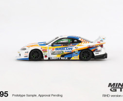 1:64 Nissan LB-Super Silhouette S15 SILVIA #555 2023 Formula Drift Japan
