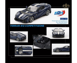 1:64 Ferrari 812 Competitizone Blu Tour De France 2023