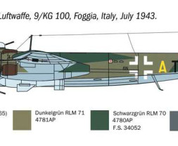 1:72 Dornier Do 217 K1/K2 w/ Fritz-X Guided Bombs 