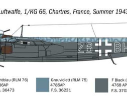 1:72 Dornier Do 217 K1/K2 w/ Fritz-X Guided Bombs 
