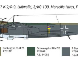 1:72 Dornier Do 217 K1/K2 w/ Fritz-X Guided Bombs 