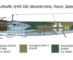 1:72 Dornier Do 217 K1/K2 w/ Fritz-X Guided Bombs 